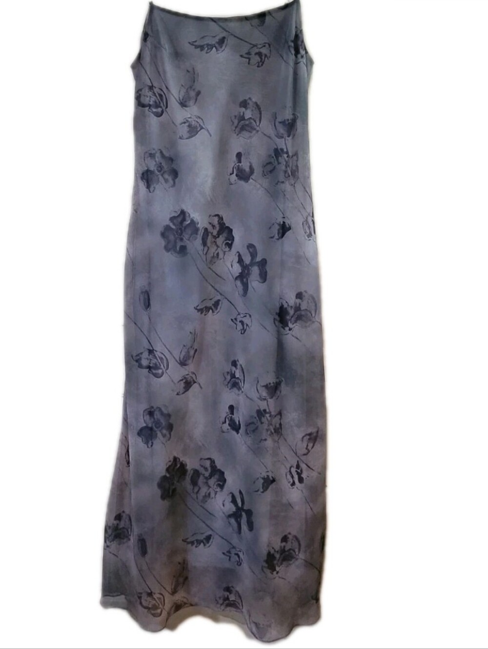 Vintage Scott Mcclintock Jessica 90s Y2k  Prom Dress Floral Grunge Punk Goth 12